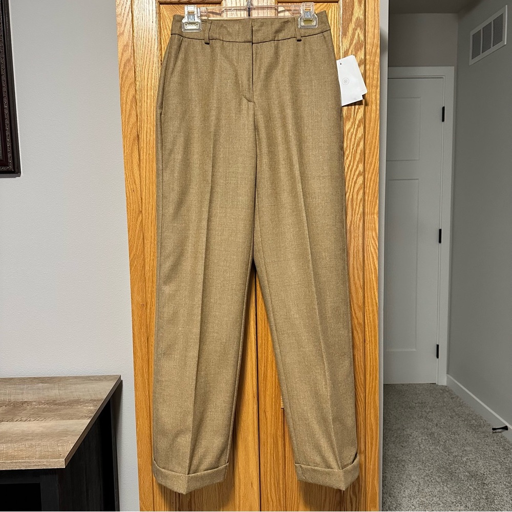 NWT Liz Claiborne LIZSPORT 100% pure new wool Woolmark fully lined size 4